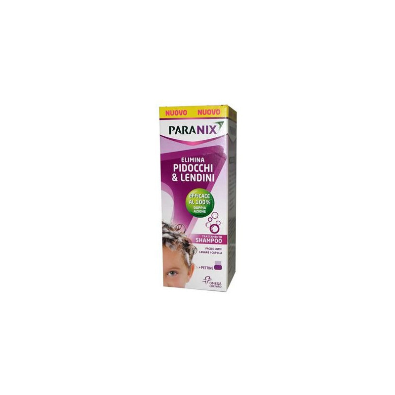 Paranix Shampoo Antipediculosi trattamento pidocchi 100 Ml Para