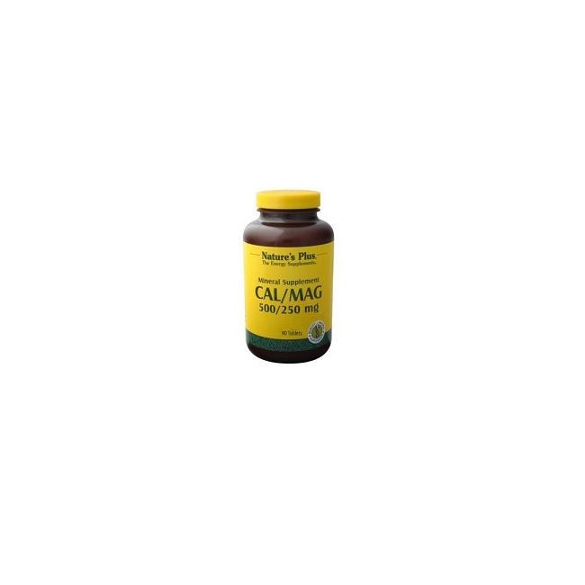 Nature's Plus Calcio Magnesio 500-250 Mg 90 Tavolette