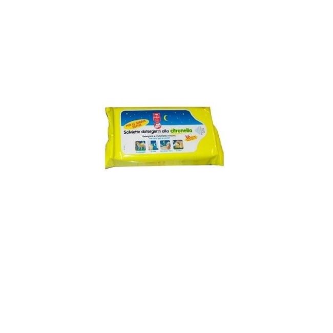 Sano E Bello Salviette Detergenti Citronella 40 Pezzi Sano E Bello Salviette Detergenti Citronella 40 Pezzi