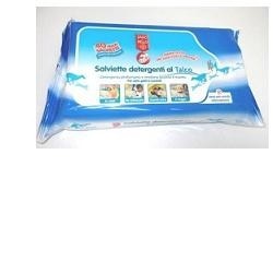 Sano E Bello Salviette Detergenti Talco 40 Pezzi