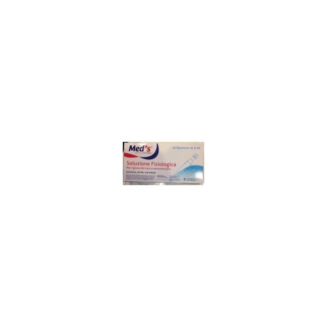 Med's Soluzione Fisiologica 20 Flaconcini Monodose 5ml Med's Soluzione Fisiologica 20 Flaconcini Monodose 5ml