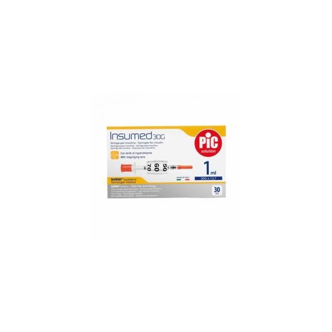 Pic Insumed Siringa Per Insulina Guage 30 30 Siringhe Pic Insumed Siringa Per Insulina Guage 30 30 Siringhe