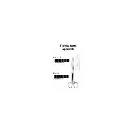 Farmacare Forbici Chirurgiche Rette Appuntite Farmacare Forbici Chirurgiche Rette Appuntite