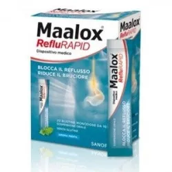 Maalox Reflu Rapid dispositivo medico antiacido 20 Bustine