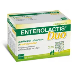 Enterolactis Duo 20 Bustine integratore di  fermenti lattici