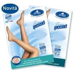 Sauber Calze Autoreggenti 70 Denari Neutro Beige