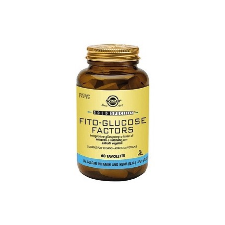 Solgar Fitoglucose Factors 60 Tavolette Solgar Fitoglucose Factors 60 Tavolette