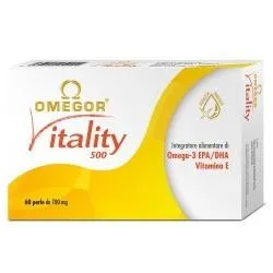 Omegor Vitality 500 60 Capsule integratore di omega 3