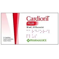 Pharmaluce Cardioril Plus Integratore 10 Flaconcini 10 Ml