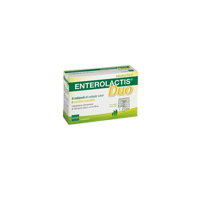 Enterolactis Duo Polvere 10 Bustine Enterolactis Duo Polvere 10 Bustine