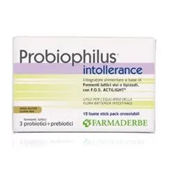 Probiophilus Intollerance 12 Bustine 24 G