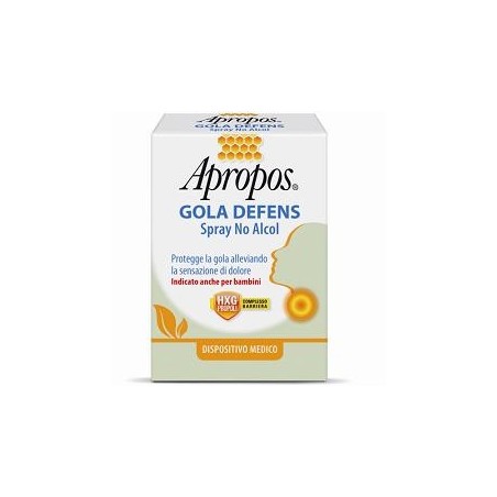 Apropos Gola Defens Spray No Alcol 20 Ml Apropos Gola Defens Spray No Alcol 20 Ml