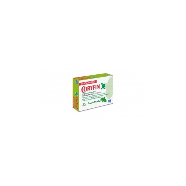 Coryfin C Senza Zucchero Mentolo 48g Coryfin C Senza Zucchero Mentolo 48g