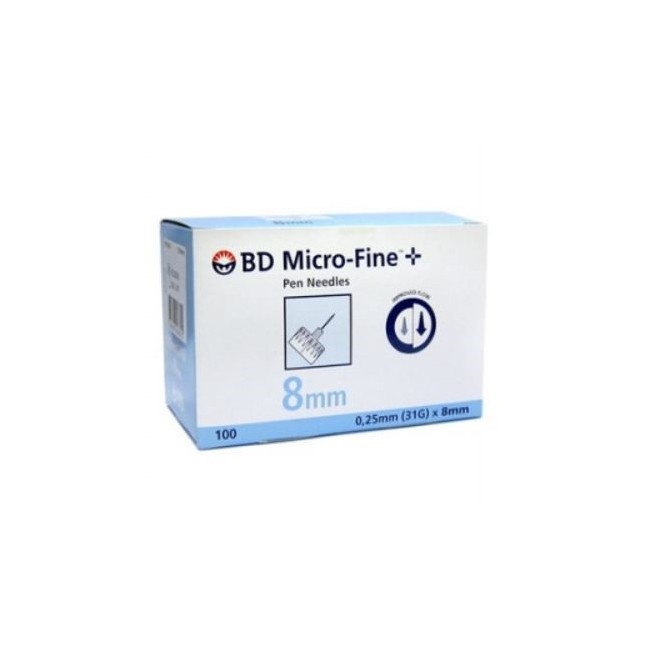 Ago Bd Microfine G31 8mm 100 Aghi