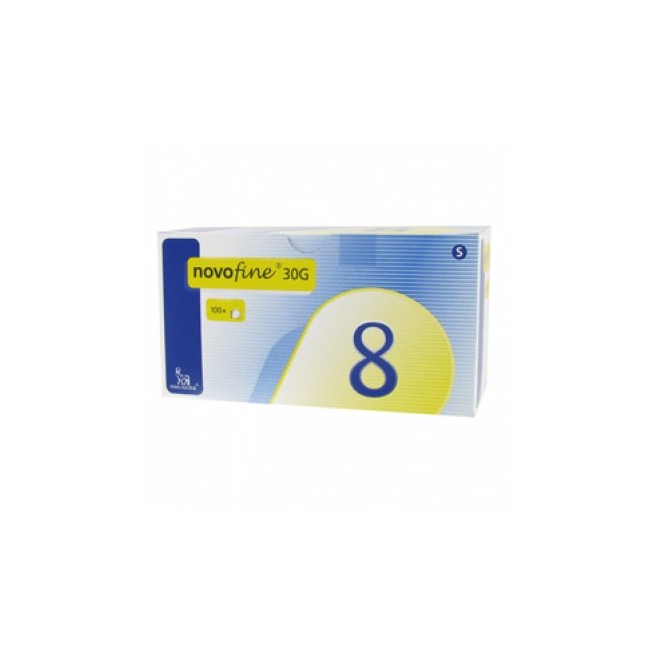 Ago Novofine Per Penna Da Insulina G30 8mm 100 Aghi
