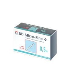 Siringhe Insulina Bd 0,5ml G29 30 Siringhe