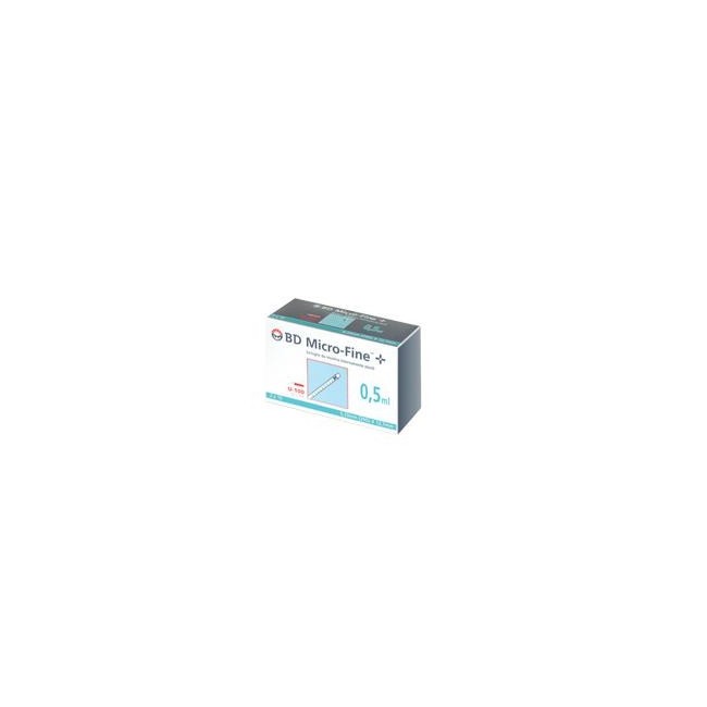 Siringhe Insulina Bd 0,5ml G29 30 Siringhe