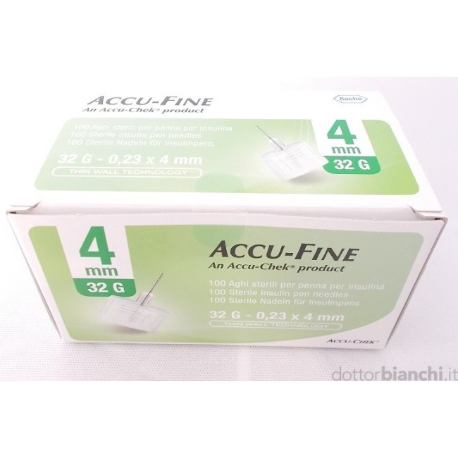 Ago Accu-fine G32 4mm 100 Aghi Ago Accu-fine G32 4mm 100 Aghi