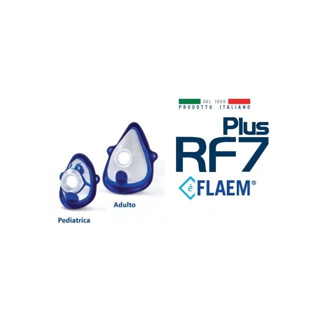 Flaem Set Mascherine Adulti E Bambini T7 Blu