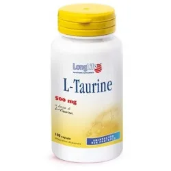 Longlife L taurine 500 Mg Integratore 100 Capsule