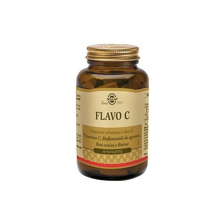 Solgar Flavo C 50 Tavolette Solgar Flavo C 50 Tavolette