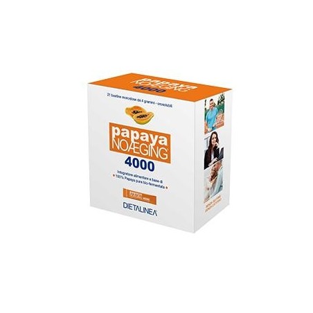Papaya Noaging 4000 21 Bustine 4g Papaya Noaging 4000 21 Bustine 4g
