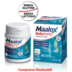 Maalox Reflurapid 40 Compresse per il reflusso gastroesofageo