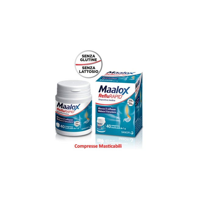 Maalox Reflurapid 40 Compresse