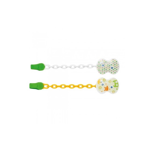 Chicco Clip Con Catenella Colore Neutro 1 Pezzo Chicco Clip Con Catenella Colore Neutro 1 Pezzo
