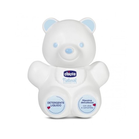 Chicco Natural Sensation Detergente Liquido Orsetto 300ml Chicco Natural Sensation Detergente Liquido Orsetto 300ml
