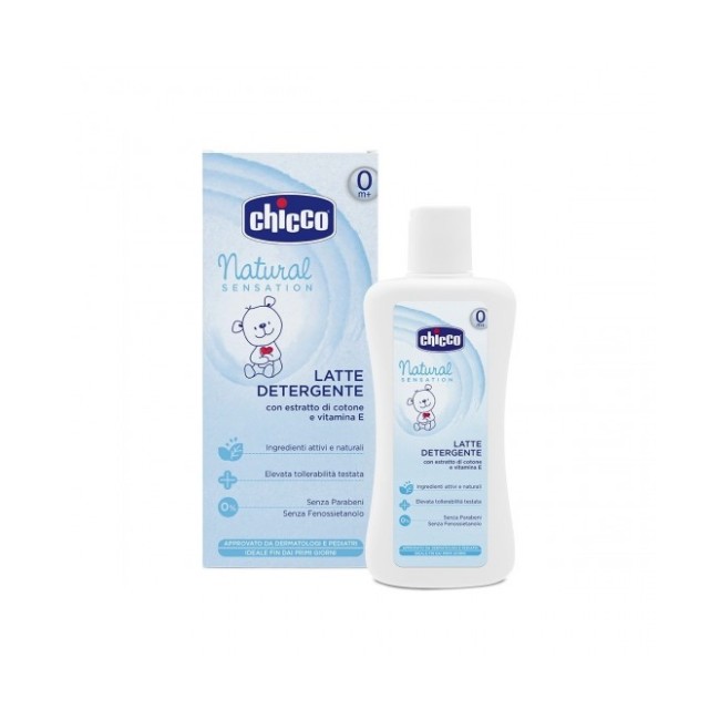 Chicco Natural Sensation Latte Detergente 500ml Chicco Natural Sensation Latte Detergente 500ml