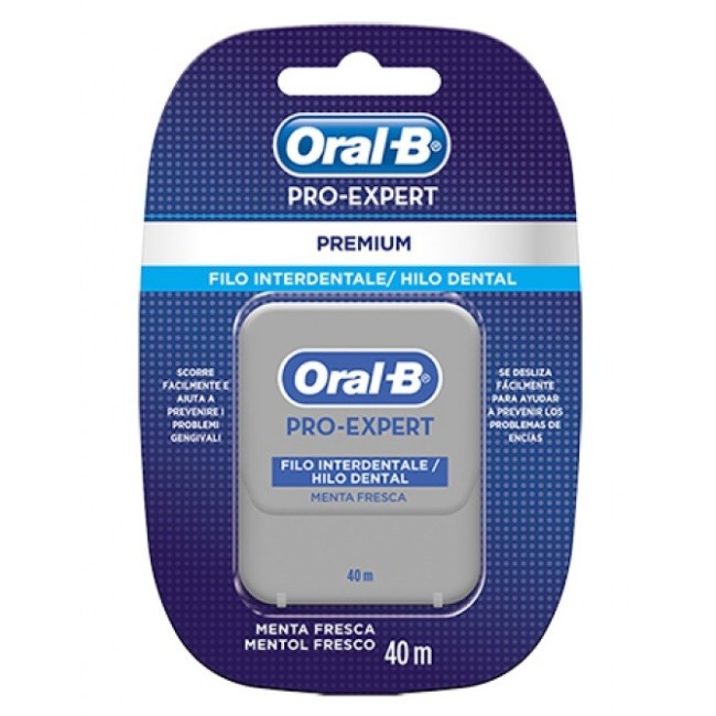 Oral B Filo Interdentale Pro-expert Menta Fresca 40m Oral B Filo Interdentale Pro-expert Menta Fresca 40m