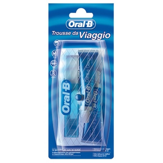 Oral B Trousse Da Viaggio Kit Spazzolino + Dentifricio Oral B Trousse Da Viaggio Kit Spazzolino + Dentifricio