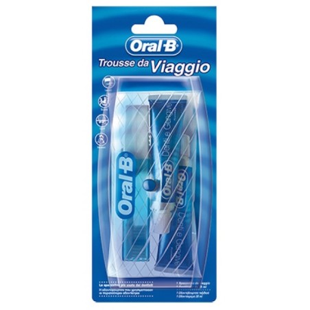 Oral B Trousse Da Viaggio Kit Spazzolino + Dentifricio Oral B Trousse Da Viaggio Kit Spazzolino + Dentifricio