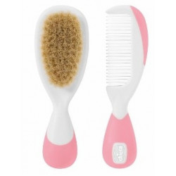 Chicco Spazzola E Pettine Rosa