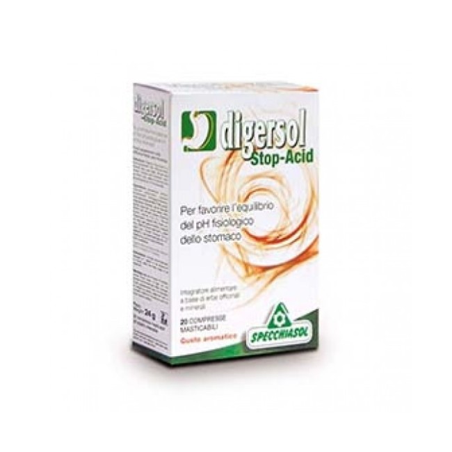 Digersol Stop-acid 20 Compresse Digersol Stop-acid 20 Compresse
