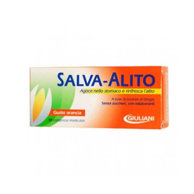 Giuliani Salva Alito Gusto Arancia 30 Compresse Giuliani Salva Alito Gusto Arancia 30 Compresse