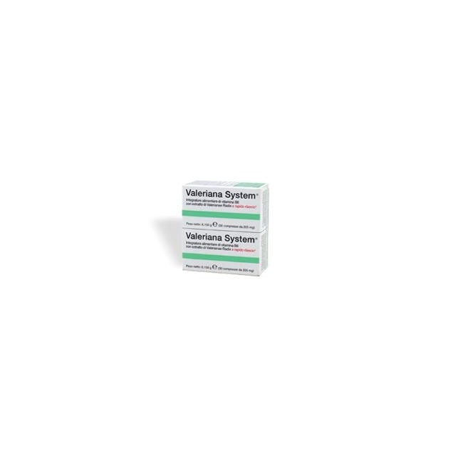 Valeriana System 30 Compresse+30 Compresse