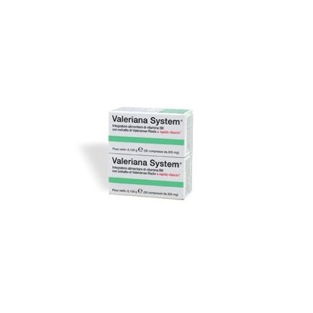Valeriana System 30 Compresse+30 Compresse
