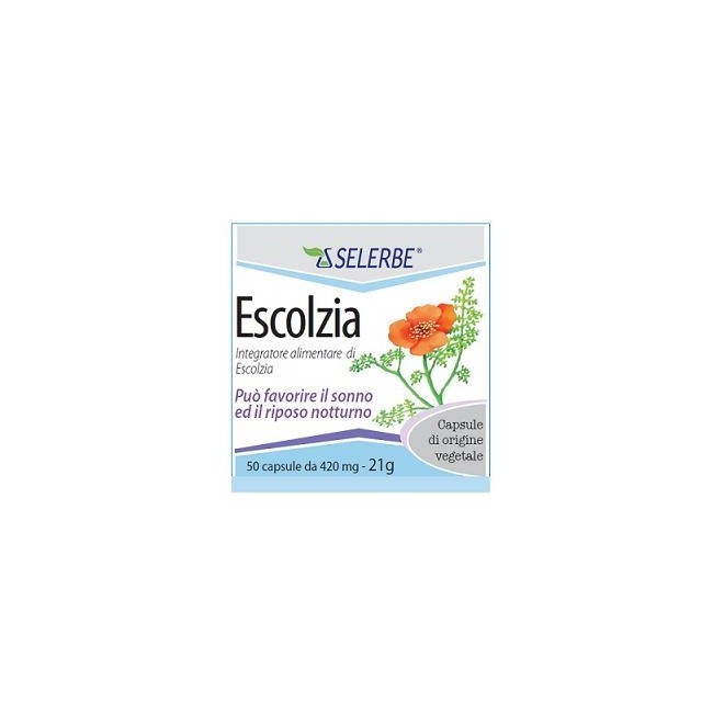 Selerbe Escolzia Estratto Secco 50 Capsule Selerbe Escolzia Estratto Secco 50 Capsule