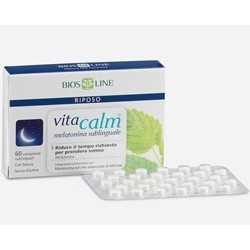 Vitacalm Melatonina Sublinguale 1mg 60