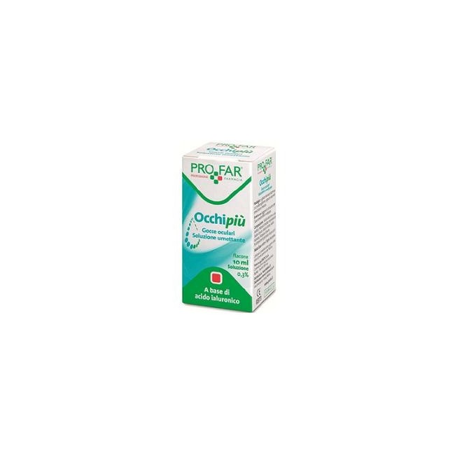 Occhi Piu' Soluzione Umettante 10 Ml 0,3% Occhi Piu' Soluzione Umettante 10 Ml 0,3%