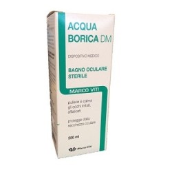 Acqua Borica Per Bagno Oculare Sterile 500 Ml