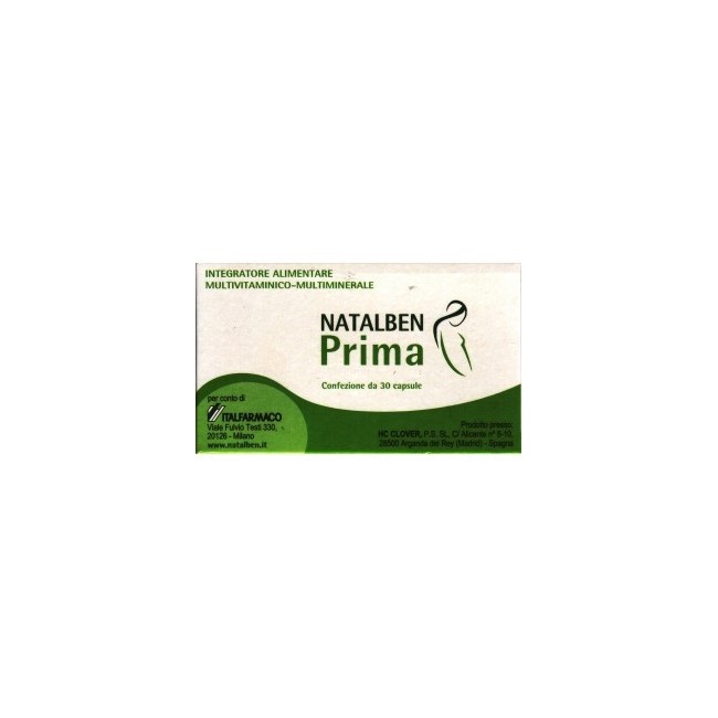 Natalben Prima 30 Capsule Natalben Prima 30 Capsule