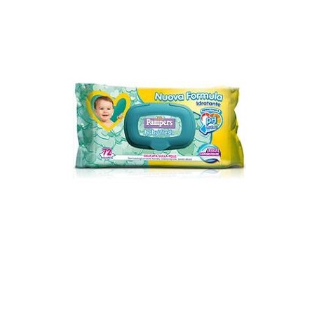 Salviettine Umidificate Pampers Baby Fresh 30% 20 Pezzi Salviettine Umidificate Pampers Baby Fresh 30% 20 Pezzi
