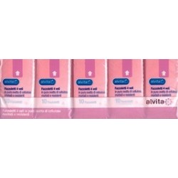 Alvita Fazzoletti Carta 10 Pezzi 10 Pacchetti