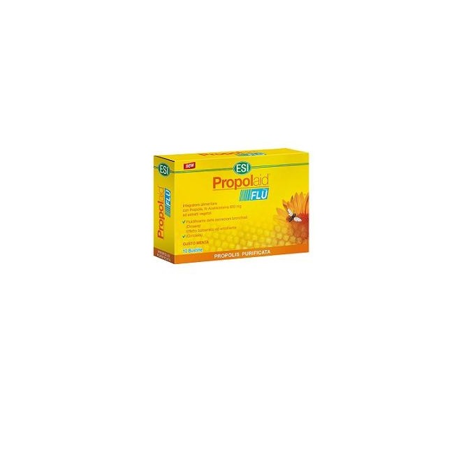 Propolaid Flu 10 Bustine 5 G Propolaid Flu 10 Bustine 5 G