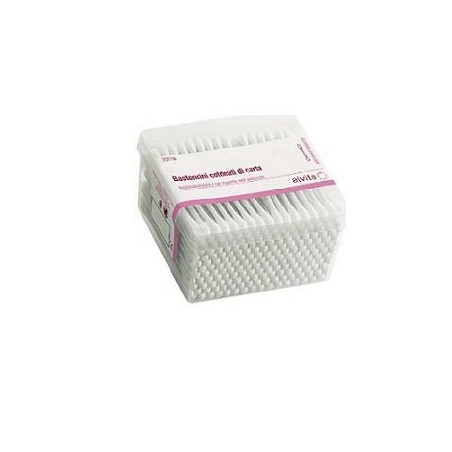 Bastoncini Cotone 200 Pezzi Alvita