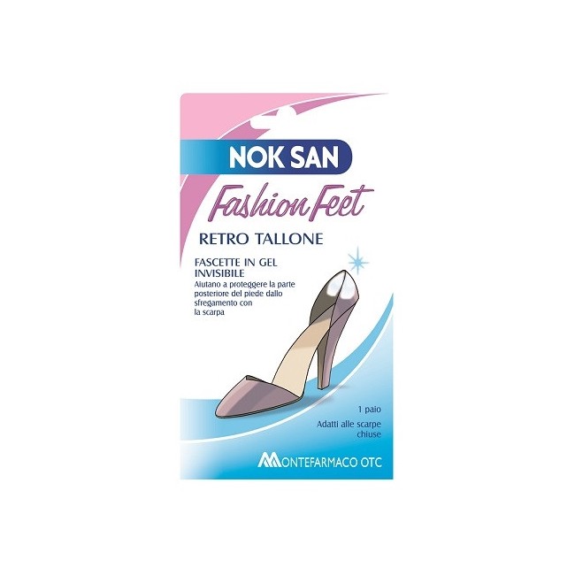 Noksan Fashion Feet Cuscinetto Gel Retro Tallone