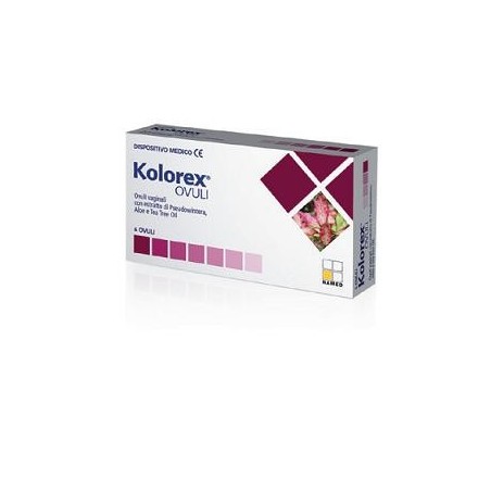 Kolorex Ovuli Vaginali 6 Pezzi Kolorex Ovuli Vaginali 6 Pezzi